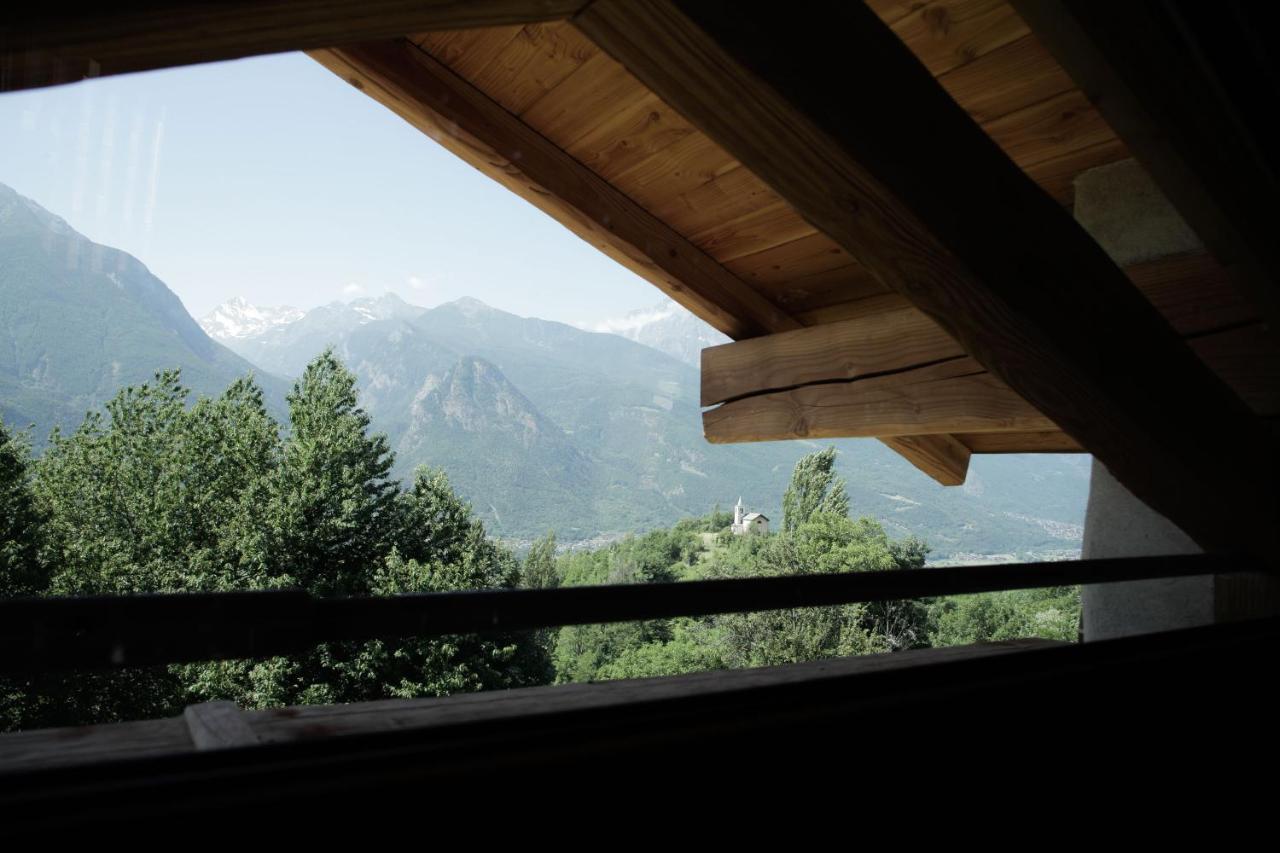 La Casa Di Paglia B&B Verrayes Экстерьер фото